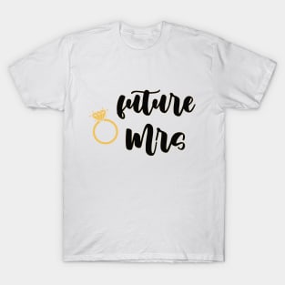 Future Mrs Engagement Bachelorette Party T-Shirt